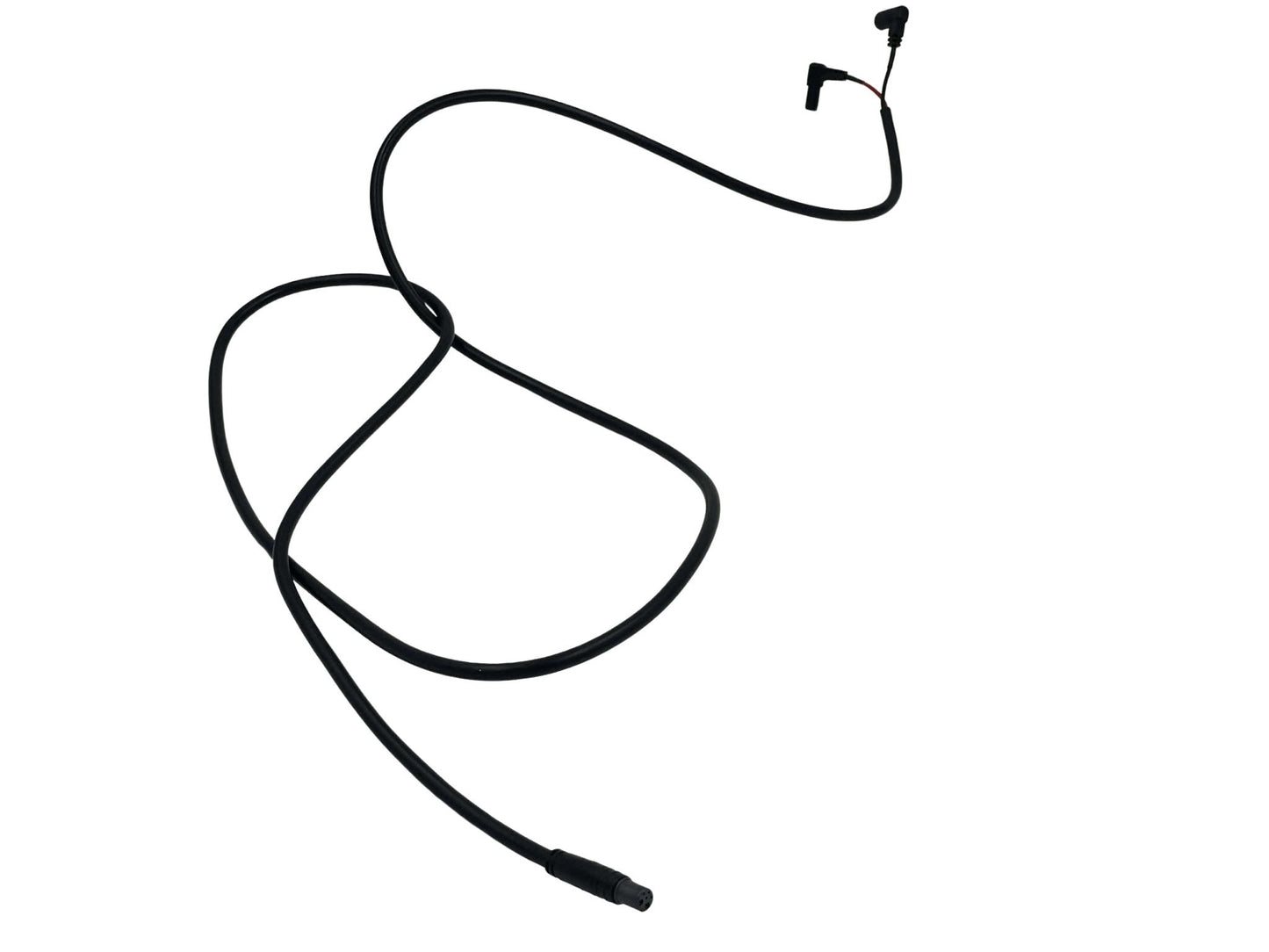 Sort powerkabel til Store Klaus el-ladcykel fra EventyrCykler