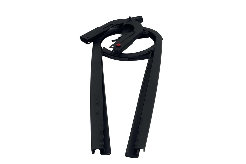 Sort komplet kædeskærm til blandt andet el-ladcykler