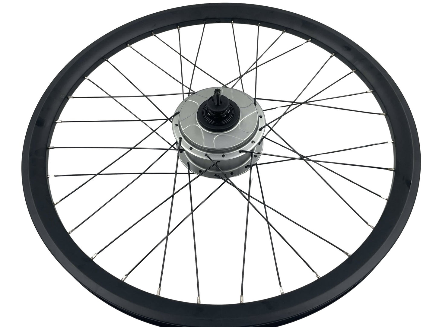 Baghjul med NuVinci gear til ladcykel og el-ladcykel