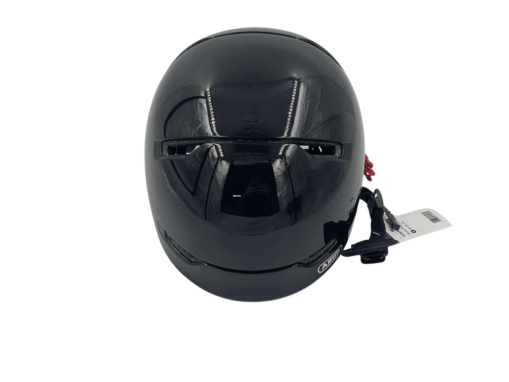 Sort ABUS cykelhjelm til børn