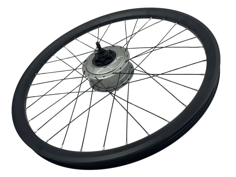 Baghjul med NuVinci gear til ladcykel og el-ladcykel