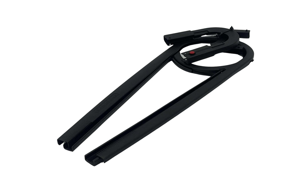 Sort komplet kædeskærm til blandt andet el-ladcykler