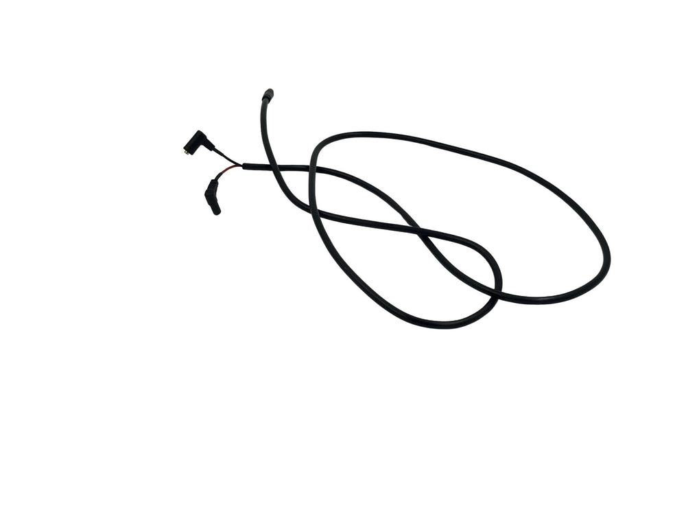 Sort powerkabel til Store Klaus el-ladcykel fra EventyrCykler