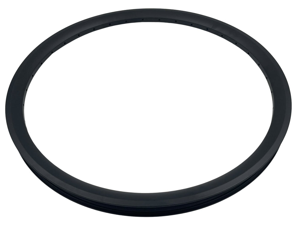 Sort fælg til Klods-Hans og Tinsoldaten el-ladcykel fra EventyrCykler