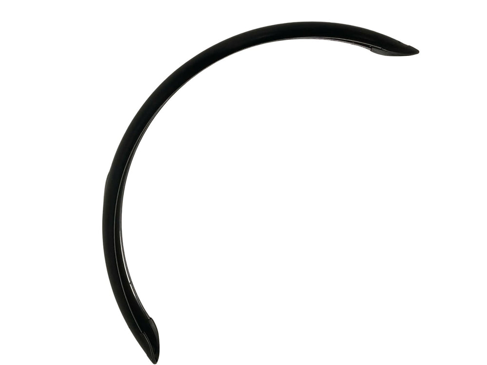 Sort forhjulsskærm til Tommelise el-ladcykel fra EventyrCykler