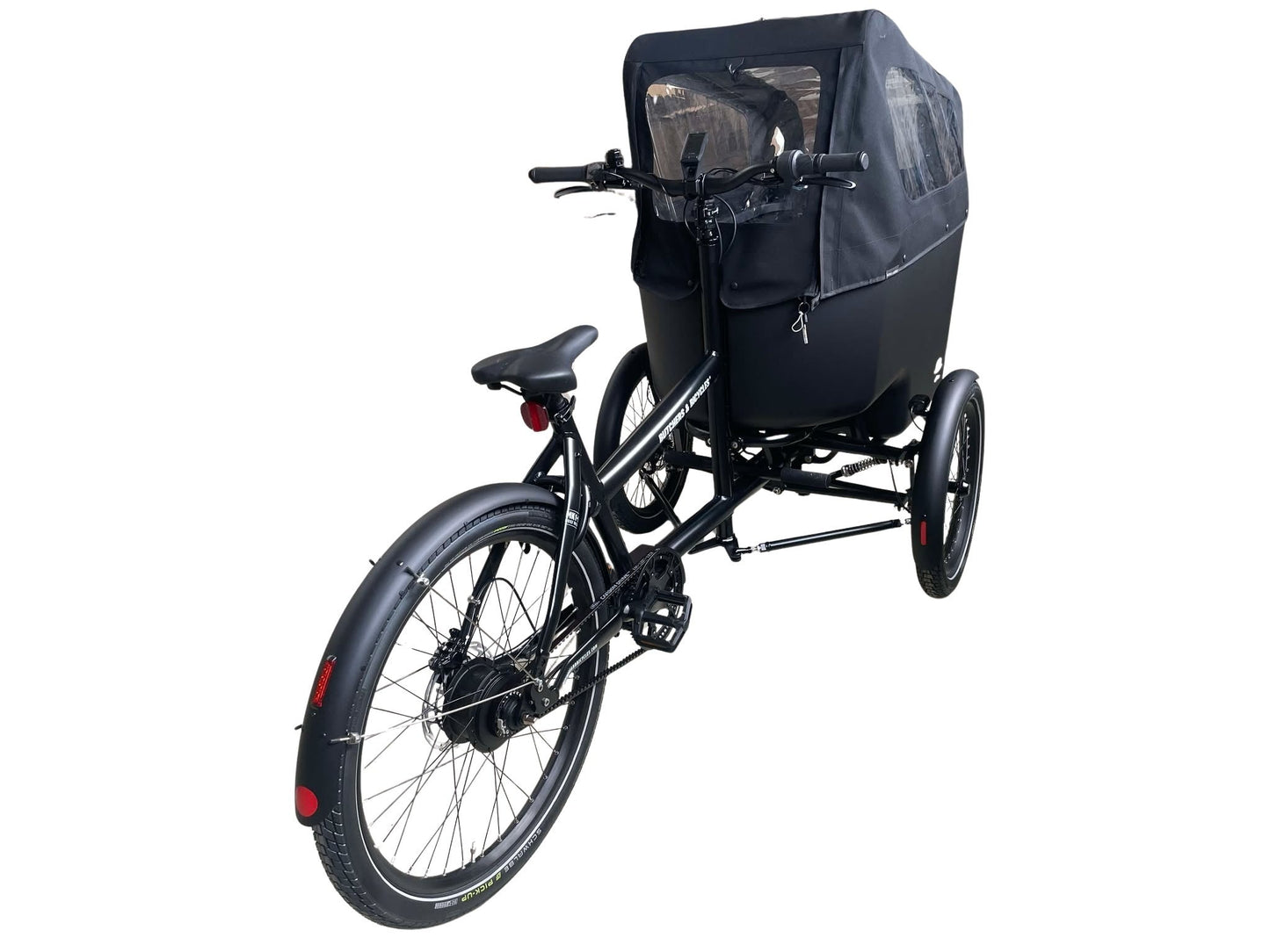 Sort Butchers and Bicycles MK1-E Vario el-ladcykel bagfra