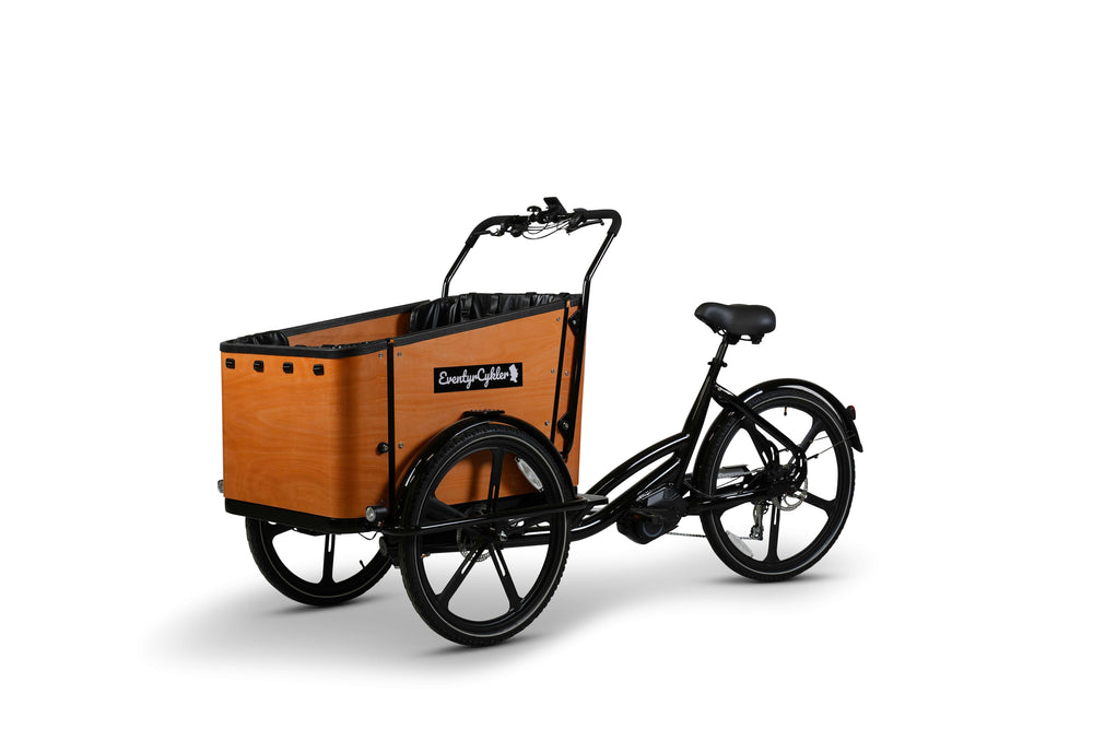 Store Klaus el-ladcykel fra EventyrCykler