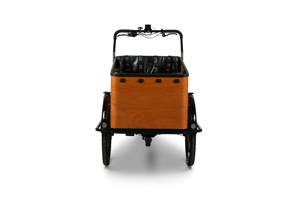 Store Klaus el-ladcykel fra EventyrCykler fra fronten