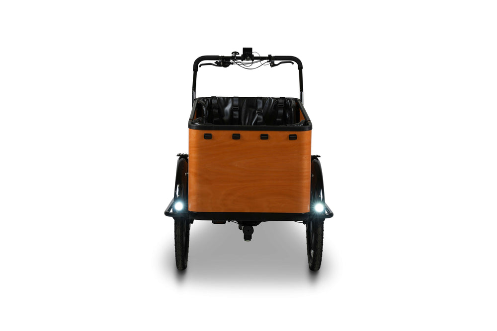 Store Klaus el-ladcykel fra EventyrCykler fra fronten