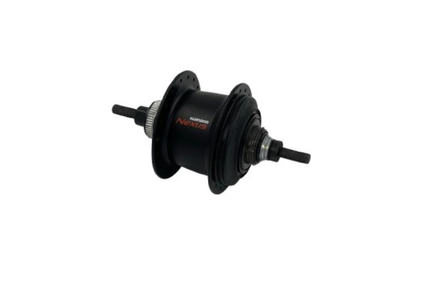 Sort Shimano gearnav til ladcykel