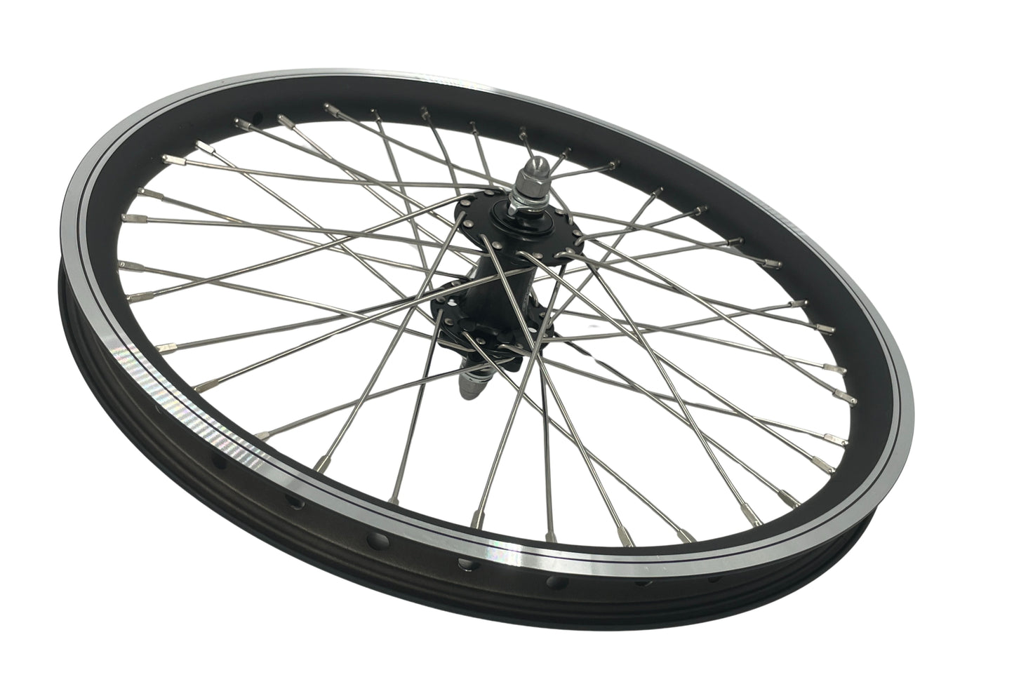 20'' forhjul til Tommelise el-ladcykel fra EventyrCykler