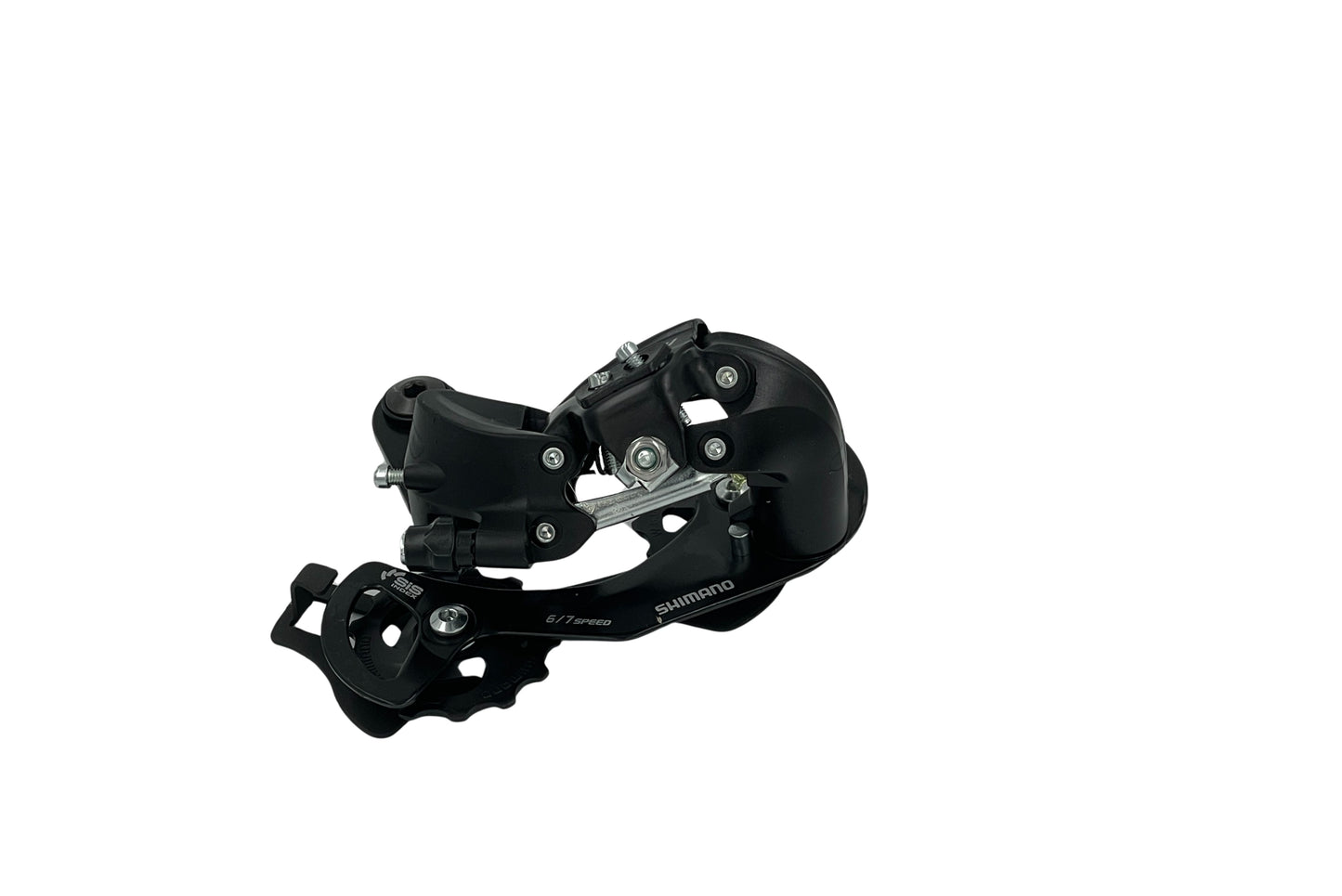 Sort Shimano bagskifter til ladcykel
