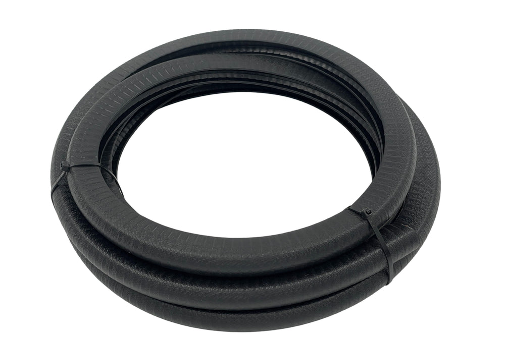 Sort kantbånd til ladkassen på Tommelise el-ladcykel fra EventyrCykler