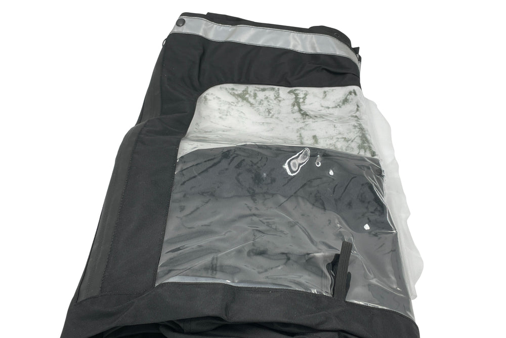 Kaleche med grønne afmærkninger til Klods-Hans ladcykel fra EventyrCykler