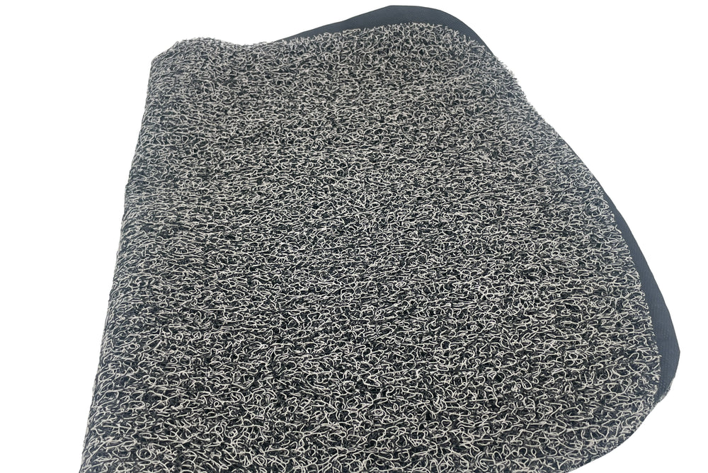 Grå bundmåtte til ladkassen på Tommelise el-ladcykel fra EventyrCykler