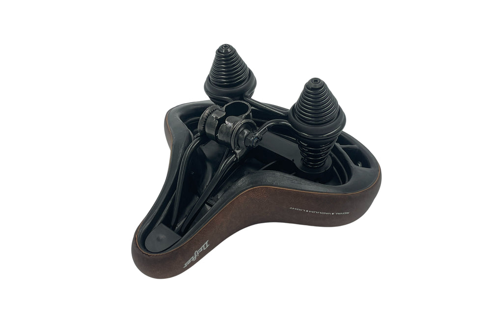 Undersiden af Selle Royal Drifter sadel