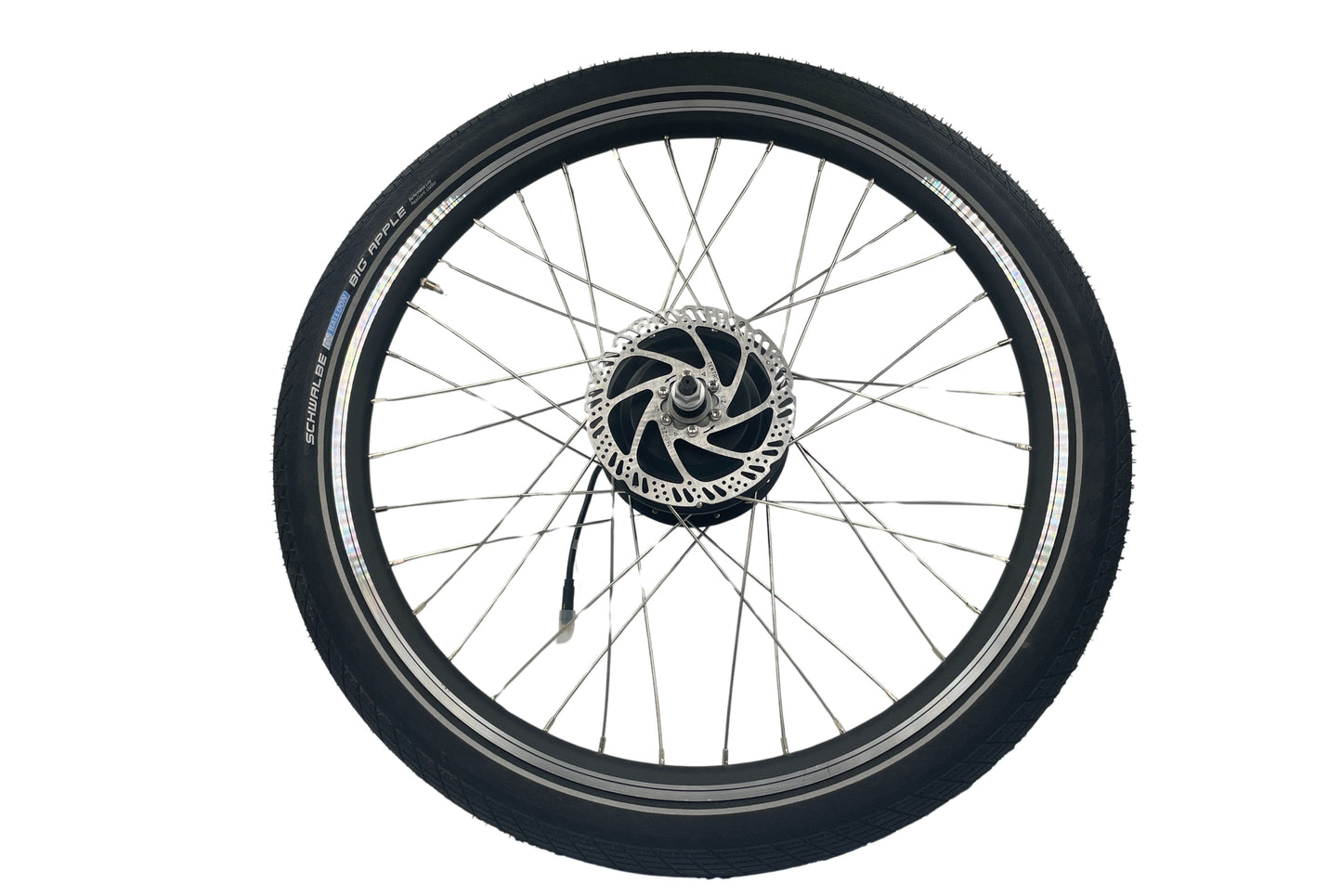 Komplet baghjul til Tommelise el-ladcykel fra EventyrCykler