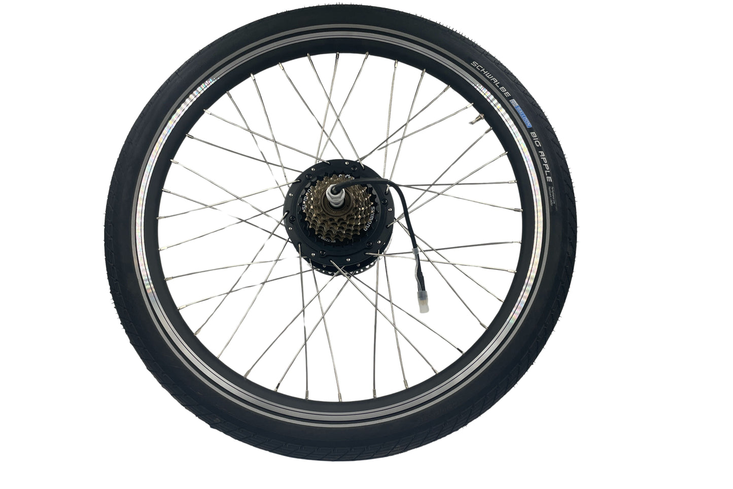 Komplet baghjul til Tommelise el-ladcykel fra EventyrCykler