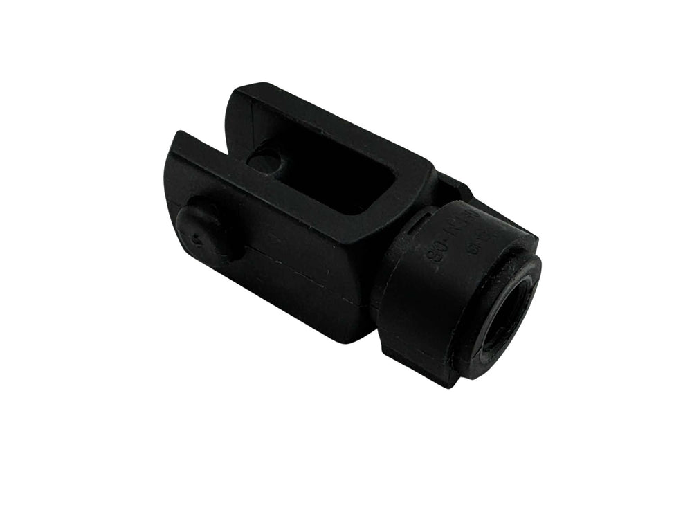 black plastic rod end connector for butchers and bicycles electic cargo bike