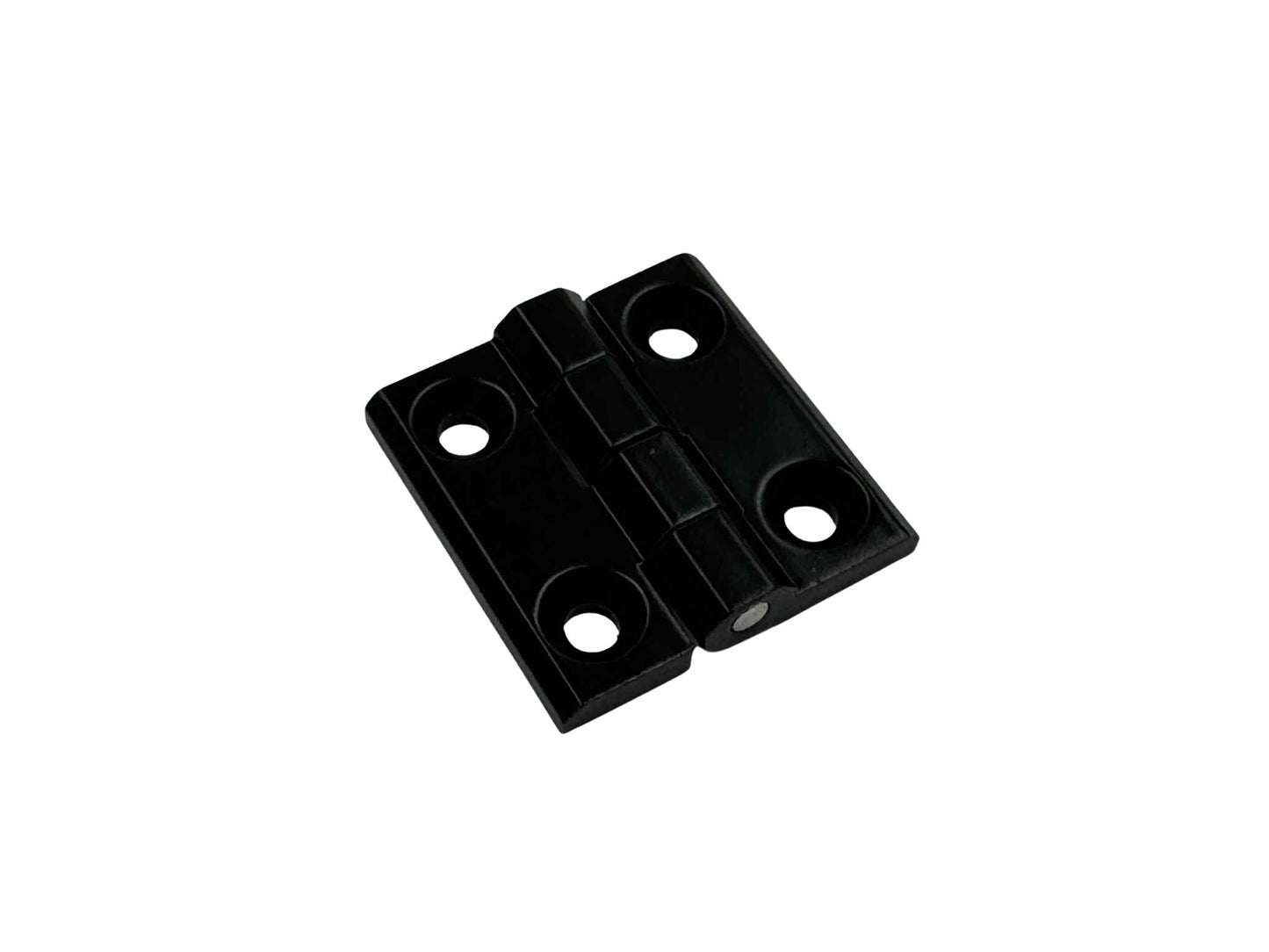 Black aluminium hinge for butchers and bicycles electric cargo bike