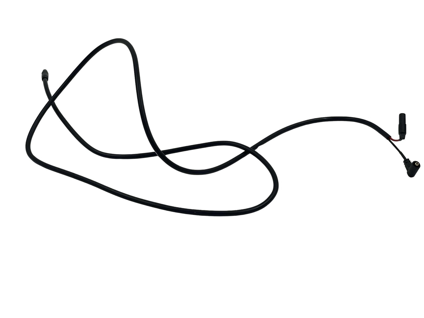 Sort powerkabel til Store Klaus el-ladcykel fra EventyrCykler