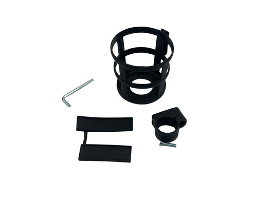 Sort kopholder til blandt andet el-ladcykel og ladcykel