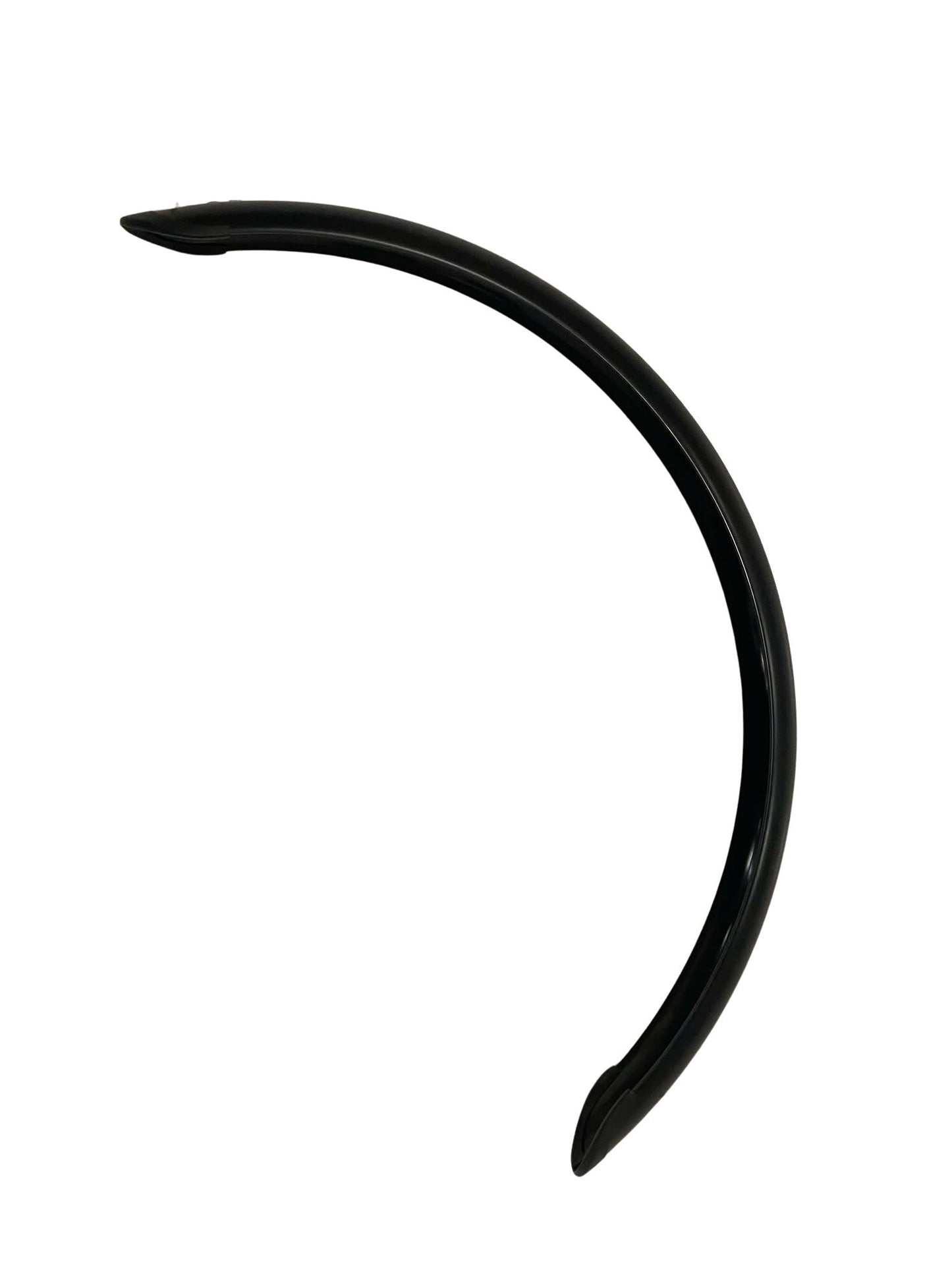 Sort forhjulsskærm til Tommelise el-ladcykel fra EventyrCykler