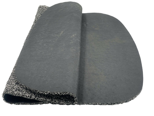 Grå bundmåtte til ladkassen på Tommelise el-ladcykel fra EventyrCykler