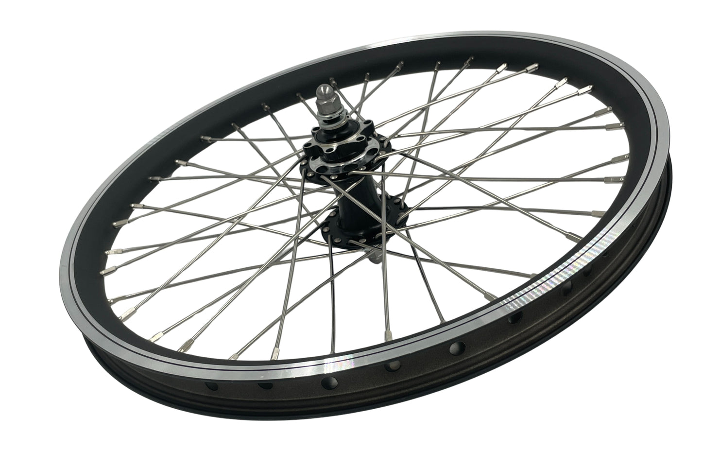 20'' forhjul til Tommelise el-ladcykel fra EventyrCykler