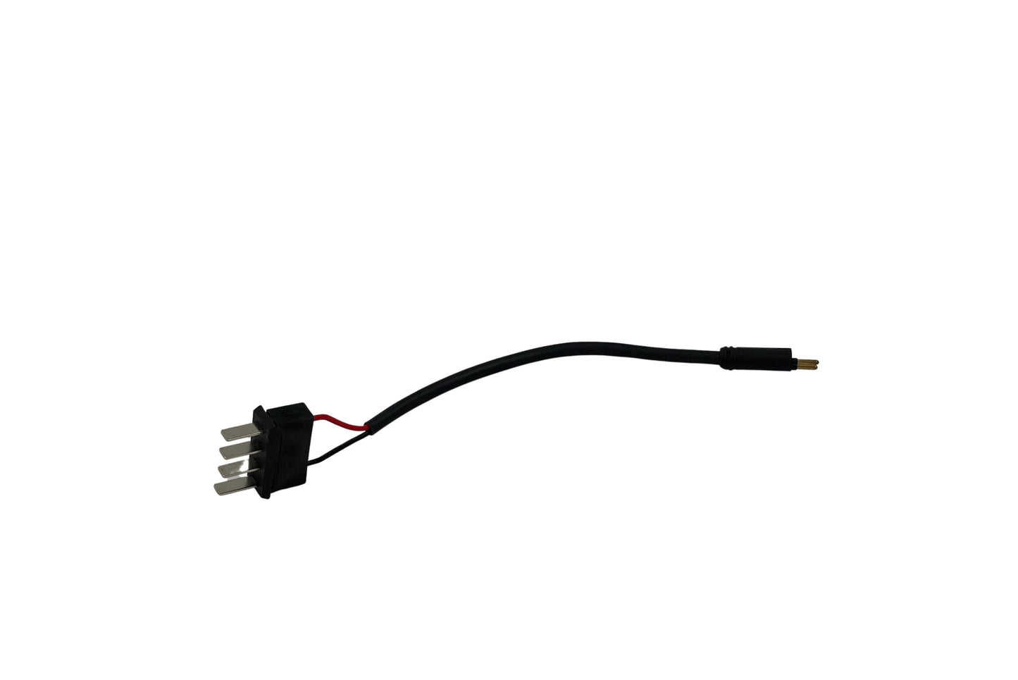 Sort powerkabel til Tommelise el-ladcykel fra EventyrCykler