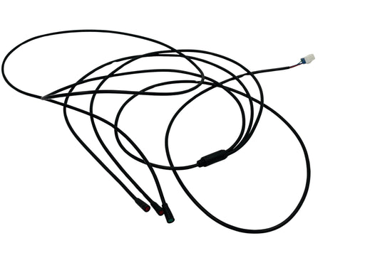 Sort hovedkabel til Klods-Hans ladcykel fra EventyrCykler