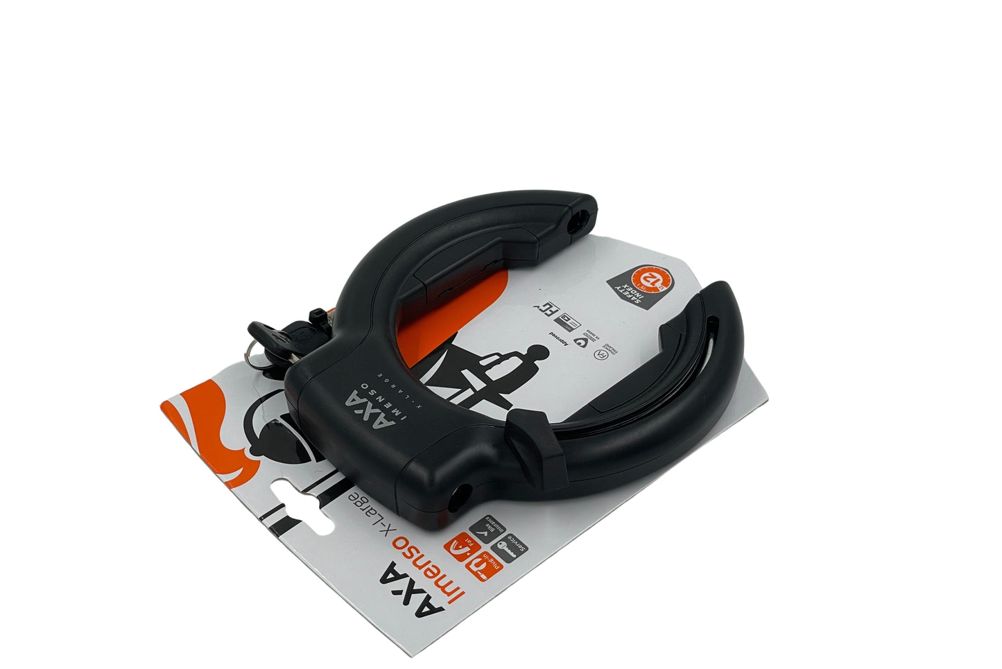 AXA Imenso X-Large ringlås i indpakningen