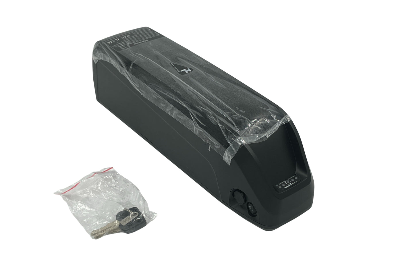 Sort 20Ah batteri med nøgle