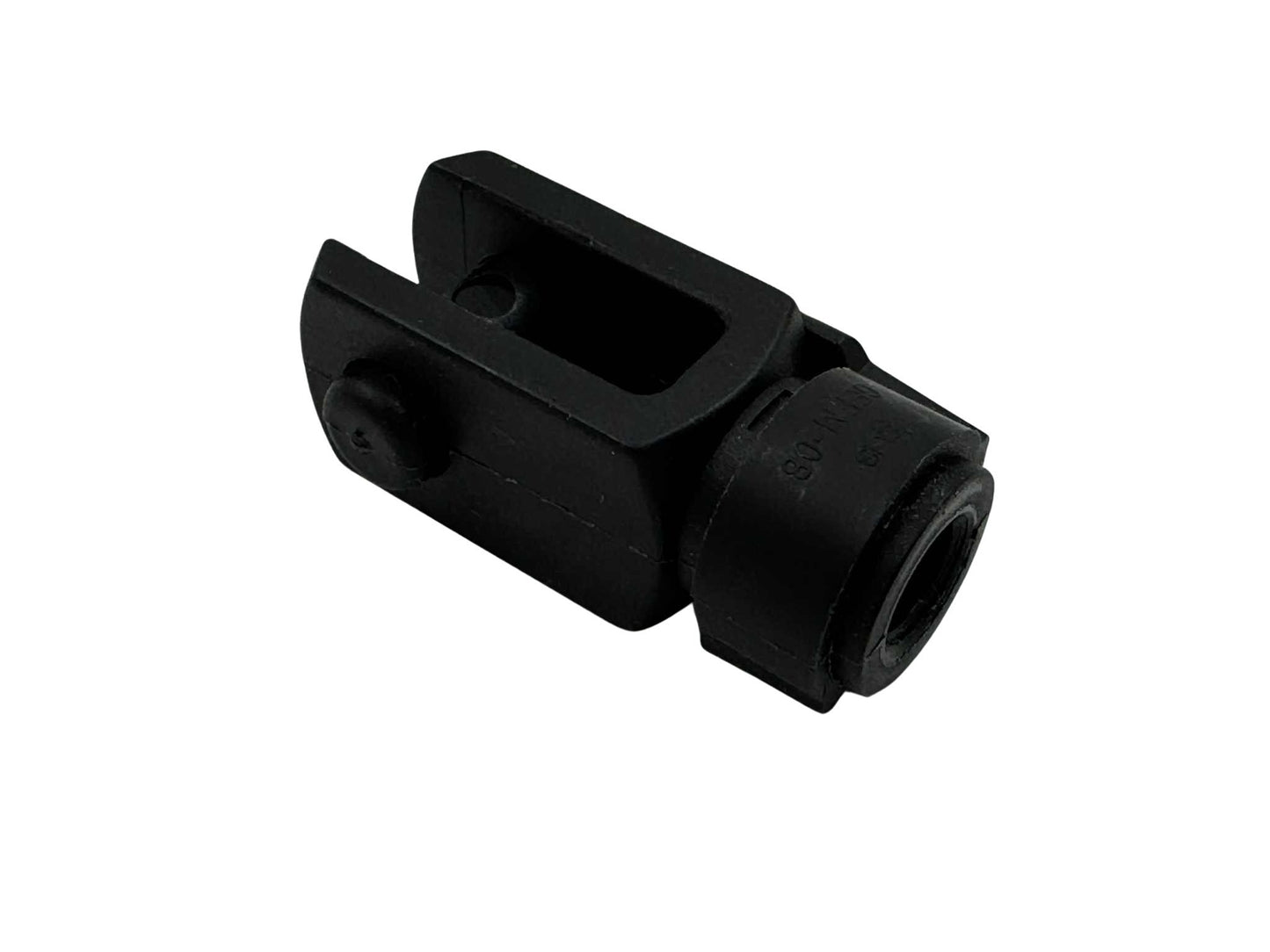 black plastic rod end connector for butchers and bicycles electic cargo bike