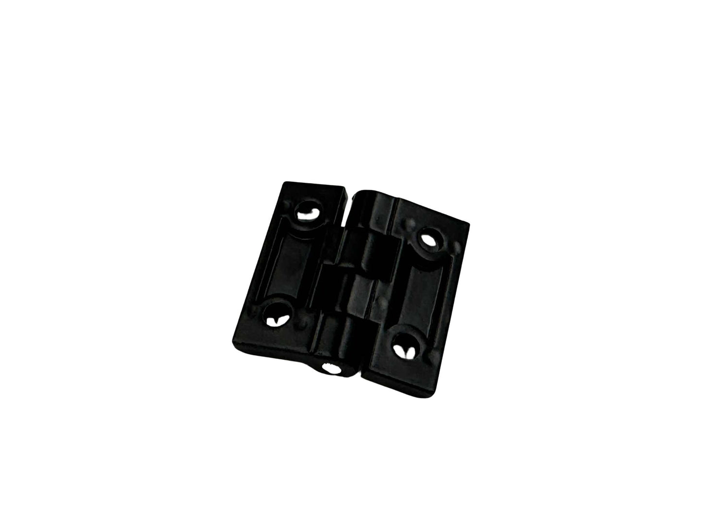 Black aluminium hinge for butchers and bicycles electric cargo bike