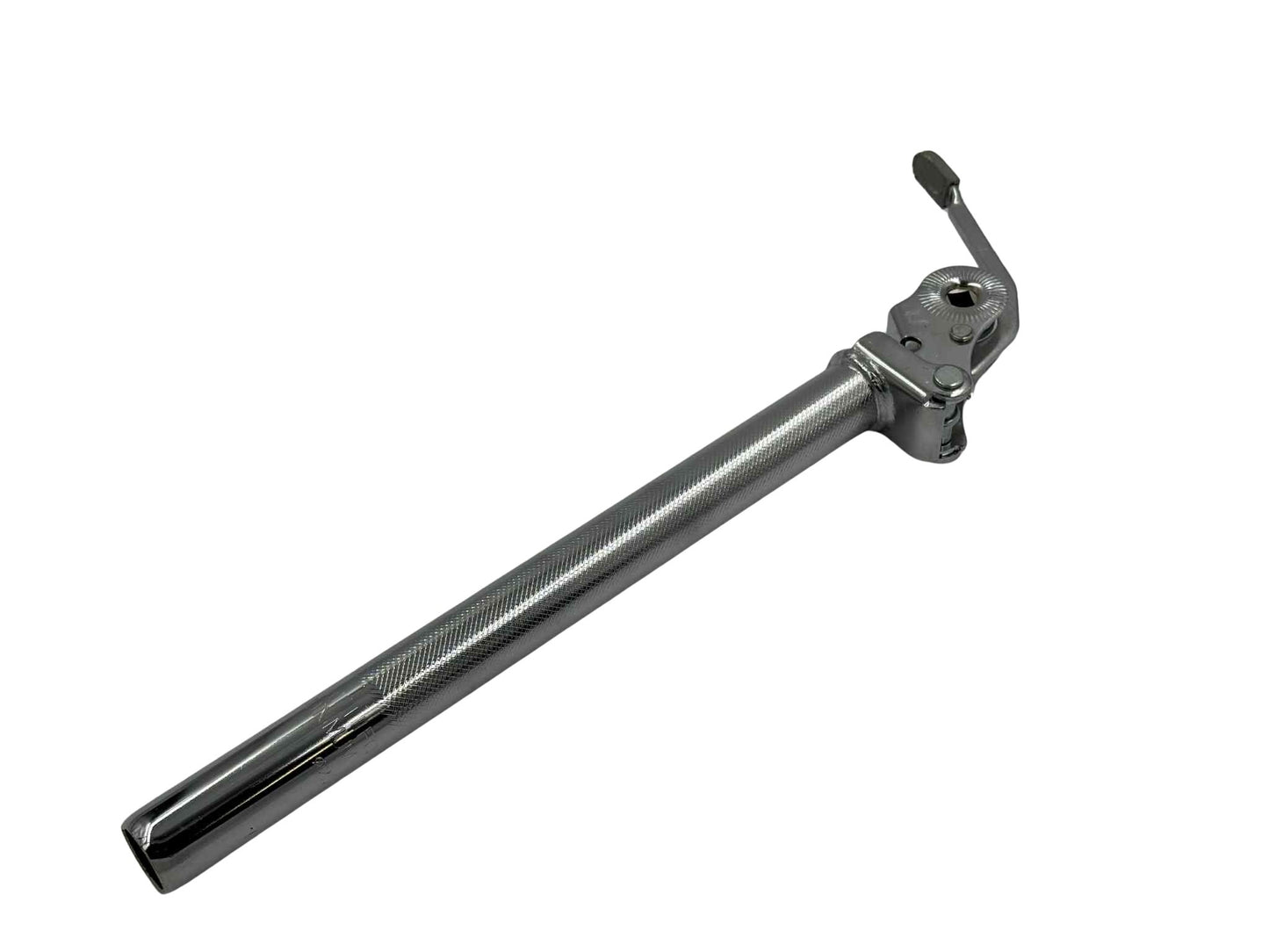 metal seat post with tilt function for butchers and bicycles electric cargo bike