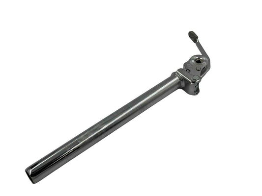 metal seat post with tilt function for butchers and bicycles electric cargo bike