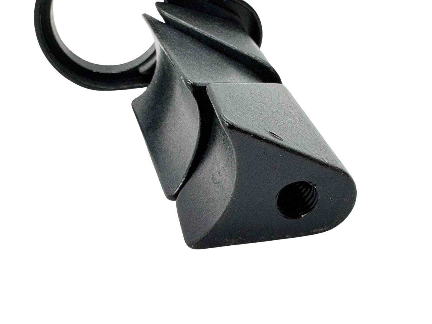 Black seat clamp for butchers and bicycles and Klods-Hans electric cargo bikes